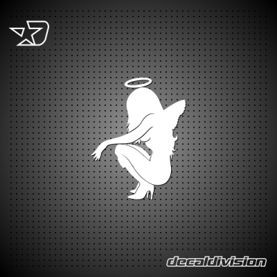 Good Girl Sitting Sticker